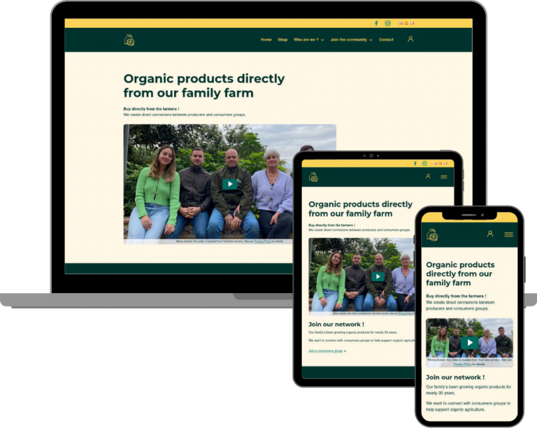 mockup site greenland organic