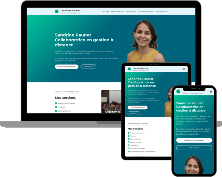 mockup site sandrinepaunet